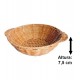 Cesto 27cm Rattan Sintético Com Alça Claro Mimo Style